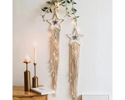 Macrame Boho Wandkleed Wanddecoratie Kinderkamer Muurdecoratie Babykamer Dromenvanger Wandhanger
