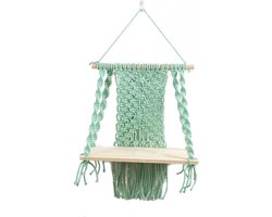 Macrame - Macramé  - Handgeweven - Wonen - Decoratie - Accessoires - Tapijt - Baby Kamer - Voor aan de Muur - Woon Decoratie - Boerderij - Room Decor - Plateau