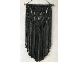 Macrame muur opknoping , home décor, bukuri wand decoratie - 035 - velvet groen