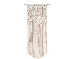 Macramé Wandhanger 35 x 75 cm Boho Decoratie Wandkleed Wandhanger