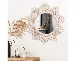 Macramé Wandtapijt - Handgemaakte Bohemian Decoratie voor Slaapkamer en Muur