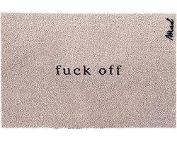 Mad About Mats - Alicia - F*ck Off - deurmat - schoonloop/scraper - wasbaar - 50x75