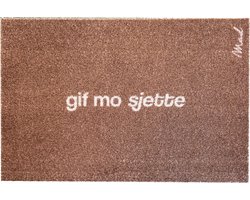 Mad About Mats - DIANE - deurmat - schoonloop/scraper - wasbaar - 50x75