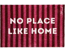 Mad About Mats - Lou - deurmat - no place like home - schoonloop/scraper - wasbaar - 50x75cm