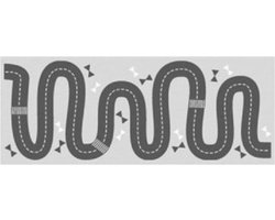 Mad about Mats vloermat Esra Grey