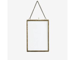 Madam Stoltz - Hangende Fotolijst 13x18cm - Verouderd messing