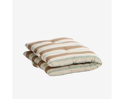 Madam Stoltz - Katoenen Matraskussen - 60x100 cm - Gestreept