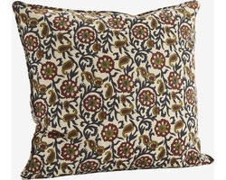Madam Stoltz - kussenhoes met print 50x50cm - CP-5050-202
