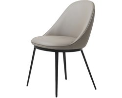 Madeleine eetkamerstoel PU-leer - taupe