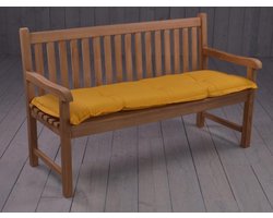 Madison Bankkussen - Panama golden glow -180x48  - Geel