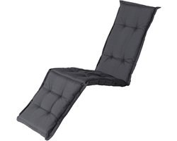 Madison deckchair tuinkussen Panama 185x50 cm - grijs