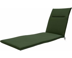 Madison Eco Olijfgroen - Ligbedkussens - Weerbestendig - 200x65cm - Groen