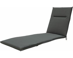 Madison Eco Pearl Grey - Ligbedkussens - Weerbestendig - 200x65cm - Grijs