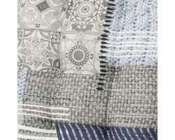 Madison Florance zitkussen 47x47 cm Kell blue