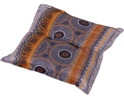 Madison hocker tuinkussen Marian 50x50 cm - meerkleurig