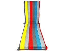 Madison Ligbed kussen 60x190 cm Limonade stripe