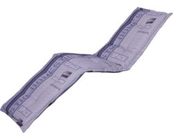 Madison Ligbed kussen 65x200 cm Boris blue