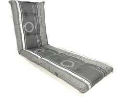 Madison Ligbed kussen 65x200 cm Denim grey
