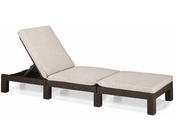 Madison Ligbed kussen Daytona Venezia Panama light linnen.