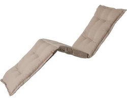 Madison Ligbedkussen - Basic Taupe - 200x60 - Bruin