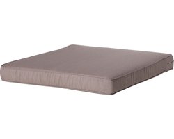 Madison - Lounge luxe Panama taupe - 60x60 - Bruin