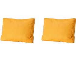 Madison - Lounge Rugkussen Panama golden glow - Ca. 40x60 cm - Set van 2