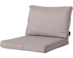 Madison - Lounge zit Basic taupe - 73x73 - Bruin