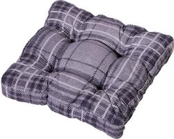 Madison matraskussen florance Denim block 47x47 cm - grijs