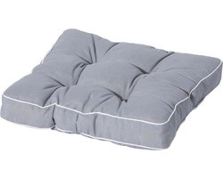 Madison matraskussen florance Panama 47x47 cm - lichtgrijs