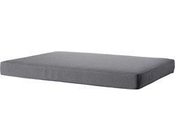 Madison - Palletkussen - Loungekussen - Zitkussen - 120x80cm - Oxford Grijs - Tuinkussen
