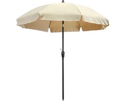 Madison - Parasol Lanzarote Round Ecru - 250cm - Beige