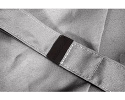 Madison - Parasol Lanzarote Round Grey - 250cm - Grijs