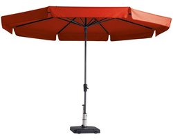 Madison - Parasol Syros - Rond - 350cm - Rood