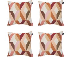 Madison - Sierkussen Madison Home - Multikleur - 45x45x10cm - Set van 4