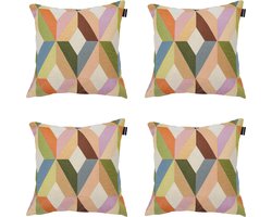 Madison - Sierkussen Madison Home - Multikleur - 45x45x10cm - Set van 4