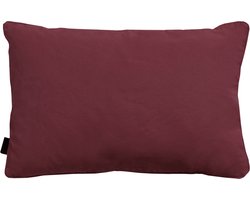 Madison - Sierkussen - Panama bordeaux - 60x40 - Rood