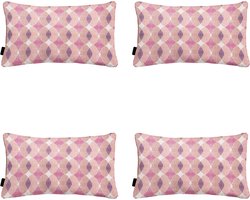 Madison - Sierkussen Rae - Paars - 30x50x10cm - Set van 4