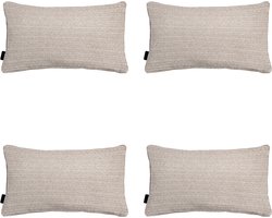 Madison - Sierkussen Richmond - Beige - 30x50x10cm - Set van 4