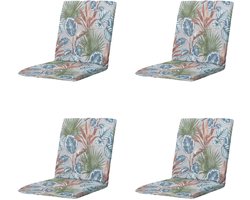 Madison - Stapelstoelkussen Cala natural - Ca. 97x49 cm - Set van 4