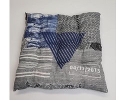 Madison Toscane zitkussen 46x46 cm Kell blue