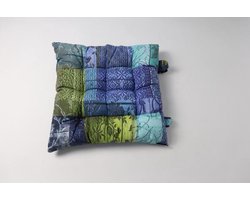 Madison Toscane zitkussen 46x46 cm Vera blue