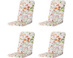 Madison - Tuinkussen Exelsior/primero/Balero Milly natural - Ca. 110x48 cm - Set van 4