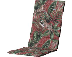 Madison - Tuinkussen Fiber De Luxe - Lenny Red - 125x51 - Rood