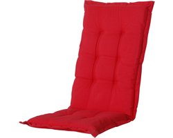 Madison - tuinkussen - hoge rug - 123x50 cm - Panama Rood - Standenstoel