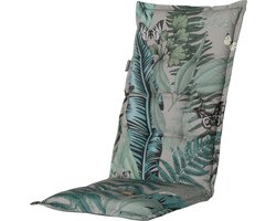 Madison - tuinkussen - hoge rug - 123x50 cm - Scott Grijs - Standenstoel