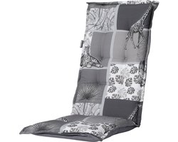 Madison - tuinkussen - hoge rug - 123x50 cm - Sifra Grijs - Standenstoel