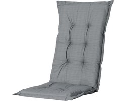 Madison tuinkussen hoog Basic 123x50 cm - grijs