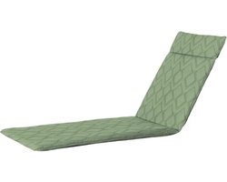 Madison - Tuinkussen - Ligbedkussen - 190x60cm - Outdoor Graphic Sage