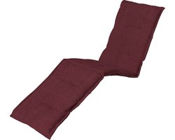 Madison - Tuinkussen - Ligbedkussen - 200cm x 60cm - Panama Bordeaux