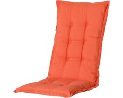 Madison - Tuinkussens Hoge Rug Panama Flame Orange - 123x50 - Oranje